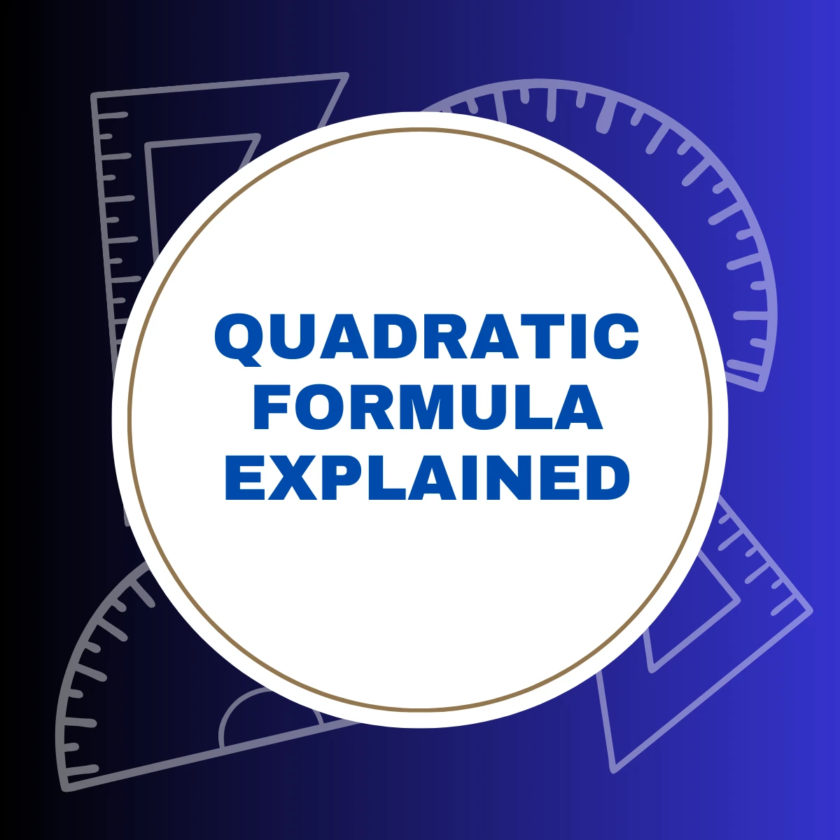 Quadratic Formula Origins